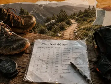 Plan entrainement trail 40 km pdf sur 10 semaines, côtes et sorties longues