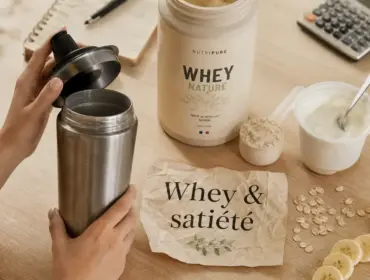Protéine whey pour maigrir femme avis : satiété et isolate whey