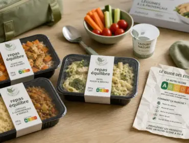 Repas minceur tout prêt grande surface en barquettes micro-ondables