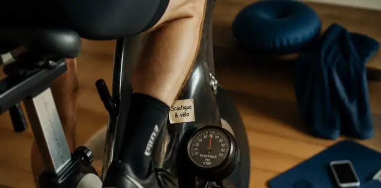 Sciatique velo : quand pédaler reste possible