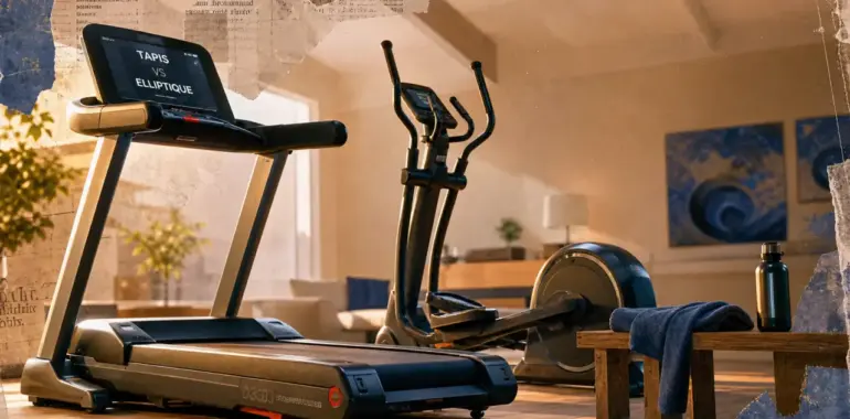 Tapis de course ou vélo elliptique côte à côte, comparatif impact et calories