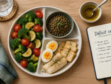 Aliments qui font maigrir : assiette volume, fibres et protéines