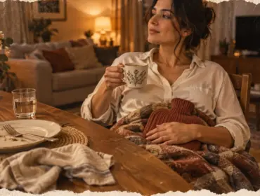 Comment digérer rapidement après avoir trop manger : bouillotte tiède et tisane pour soulager le reflux