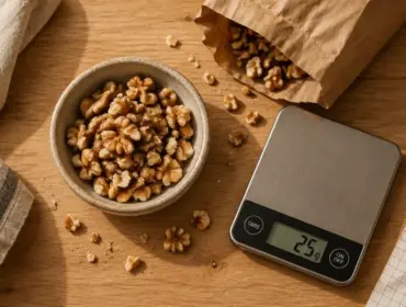 Les noix font elles grossir : portion 25 g de noix nature